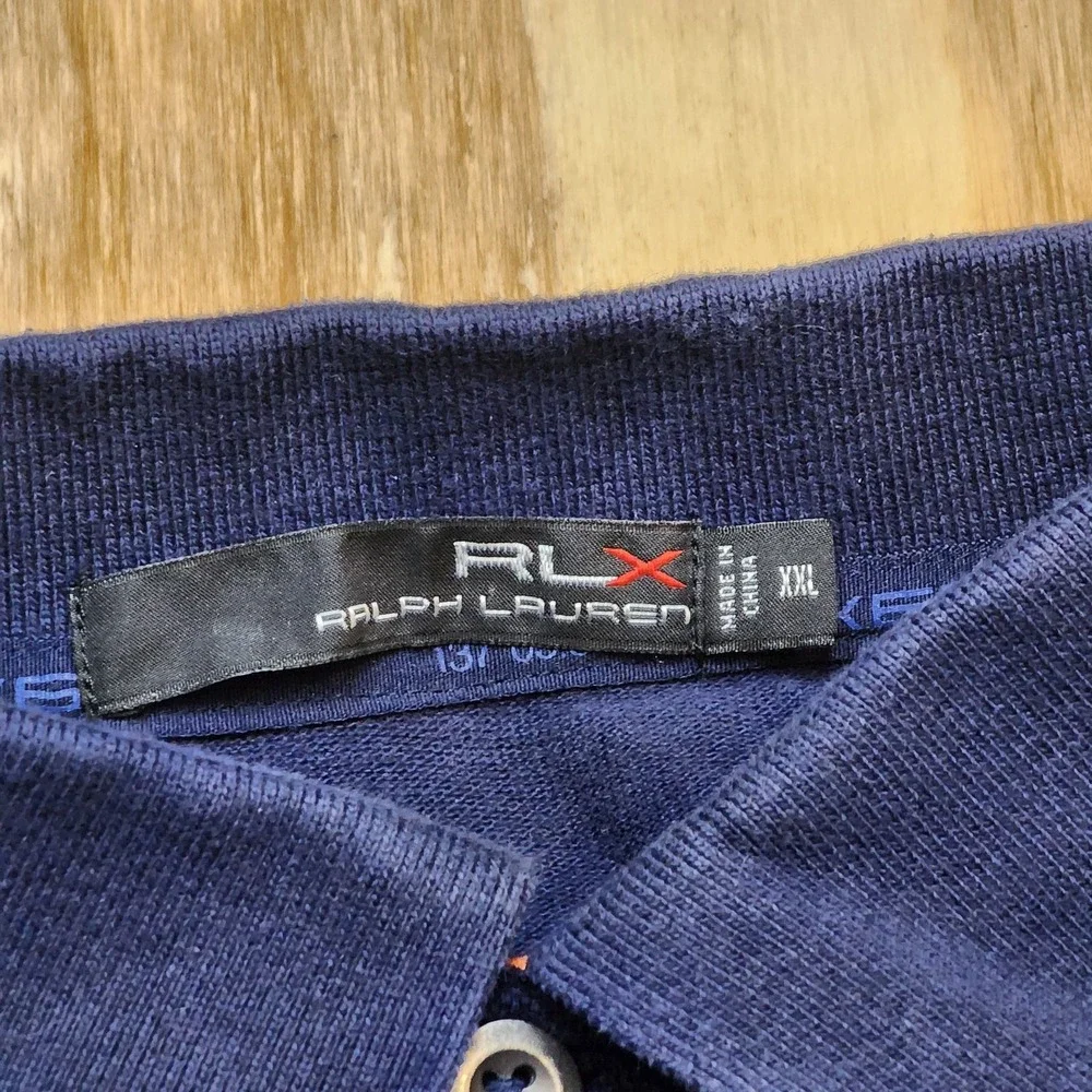 Ralph Lauren RLX Polo Shirt Size‎ XXL Offshore Racing Sailing Pony US-6 Team